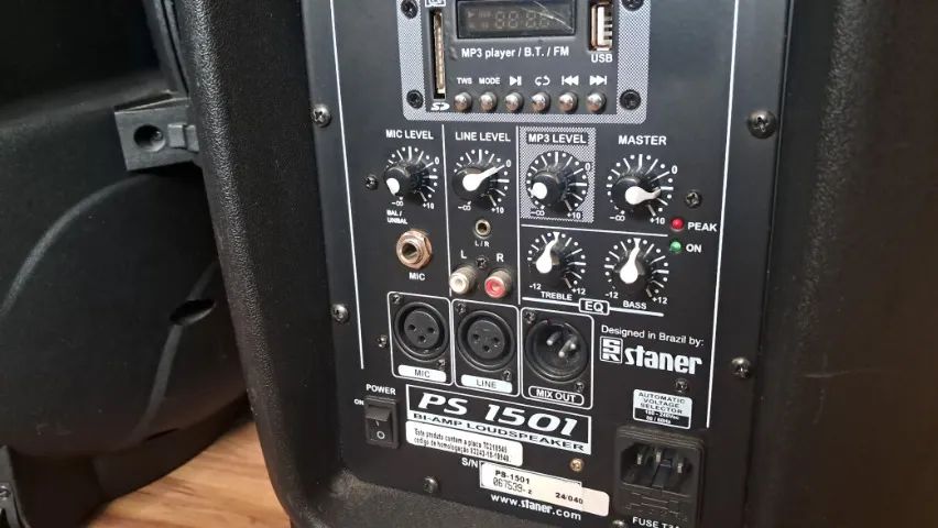 Par De Caixas Staner 15" Ps1501 com Tripé - Foto 3