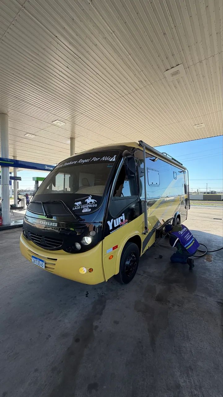Micro motor home completo com cavaleira 