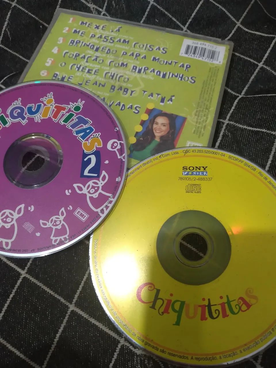 CD chiquititas 1 e 2 