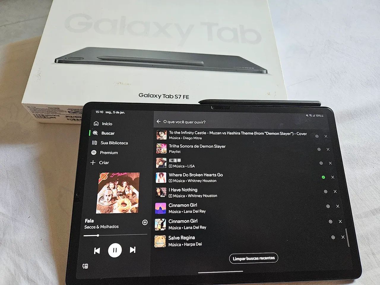 Galaxy tab s 7 fe 12.4 polegadas - Foto 5