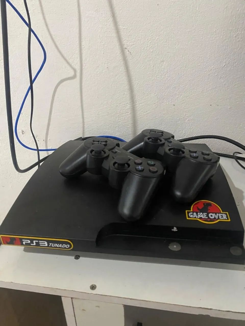? PS3 TUNADO ? COMPLETO COM 2 CONTROLES E JOGOS - Foto 5