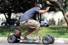 Skate Motorizado Gasolina Dropboards Carve Motor 2t 50 Cc - Foto 6