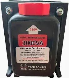 TRANSFORMADOR 3000VA EM OFERTA ,,,