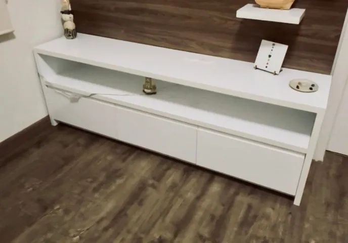 Rack MDF Laca branca