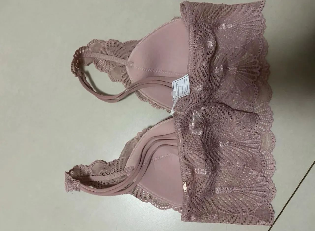 Top de renda rosa novo com etiqueta  - Foto 4