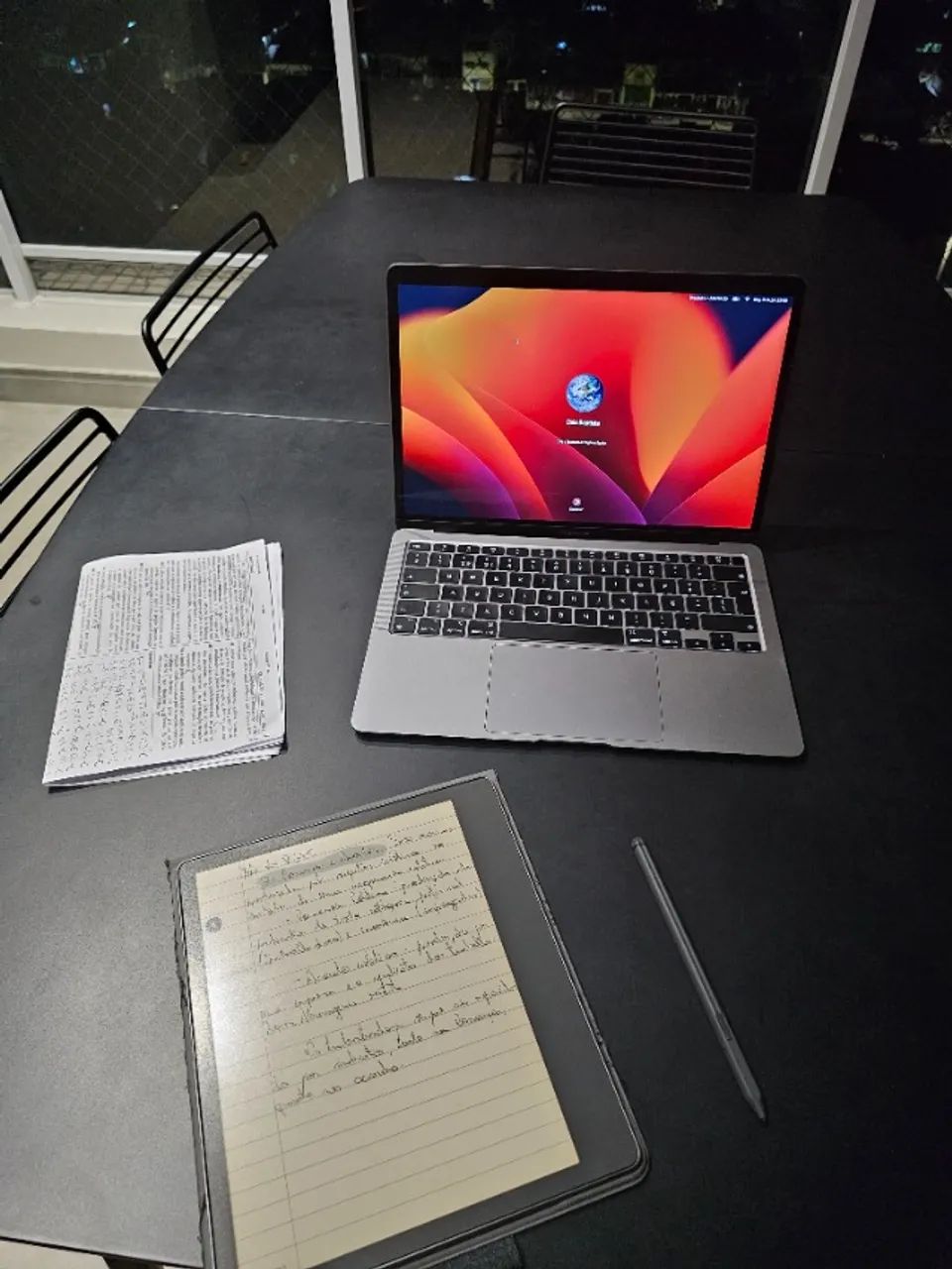 M1 MacBookAir 16GB 256GB 初期化済み OTH PRODUTOS - MacBook Air, MGQN3BZ/A, Tela 13.3