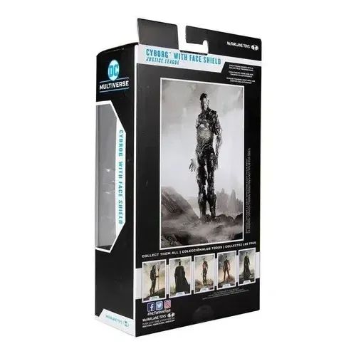 Figura Dc Multiverse Cyborg Helmet Suit Da Mcfarlane F00682 - Foto 3