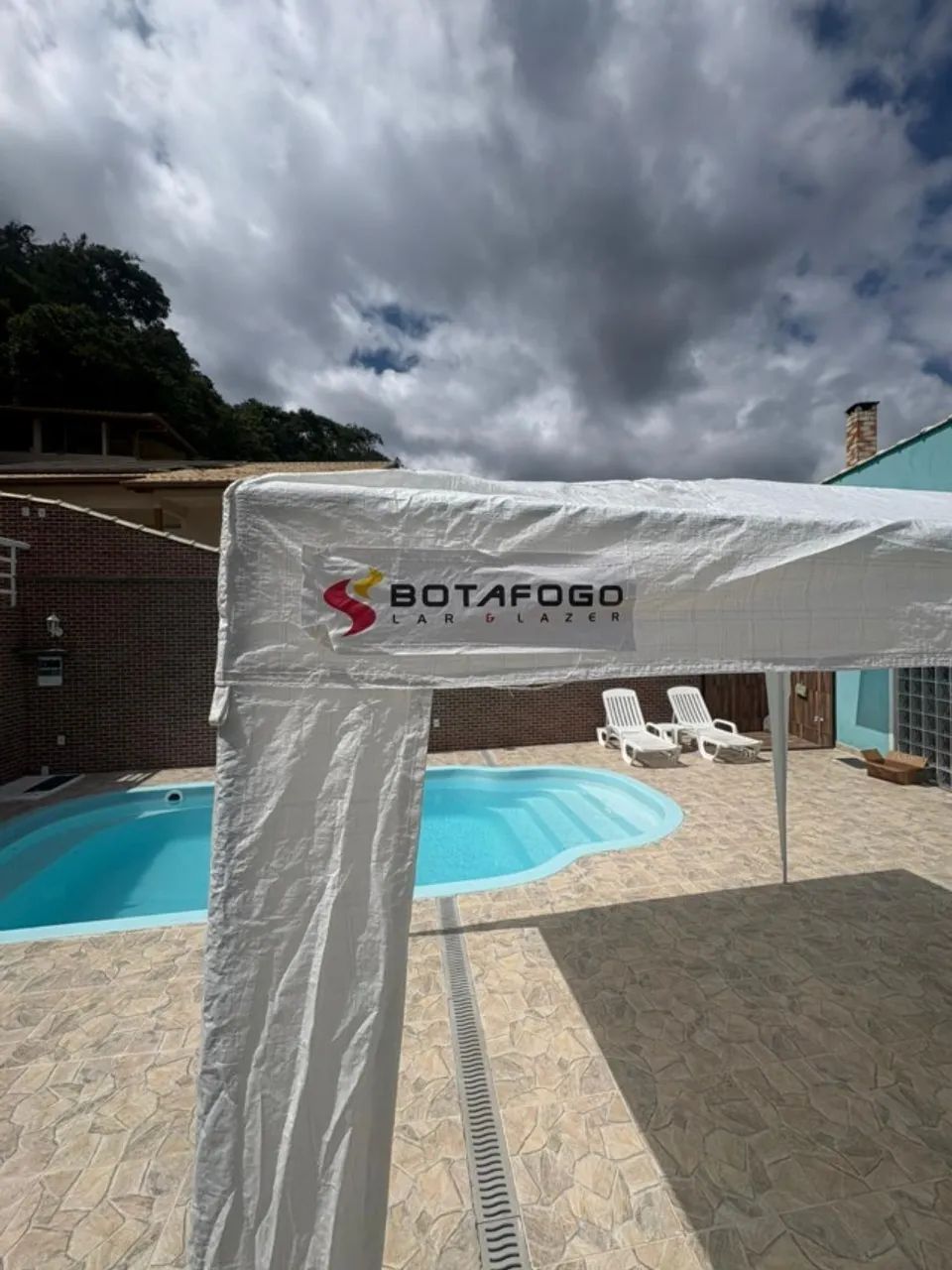 Barraca Praia 3x3 Botafogo Tenda Grande Resistente Camping - Foto 6