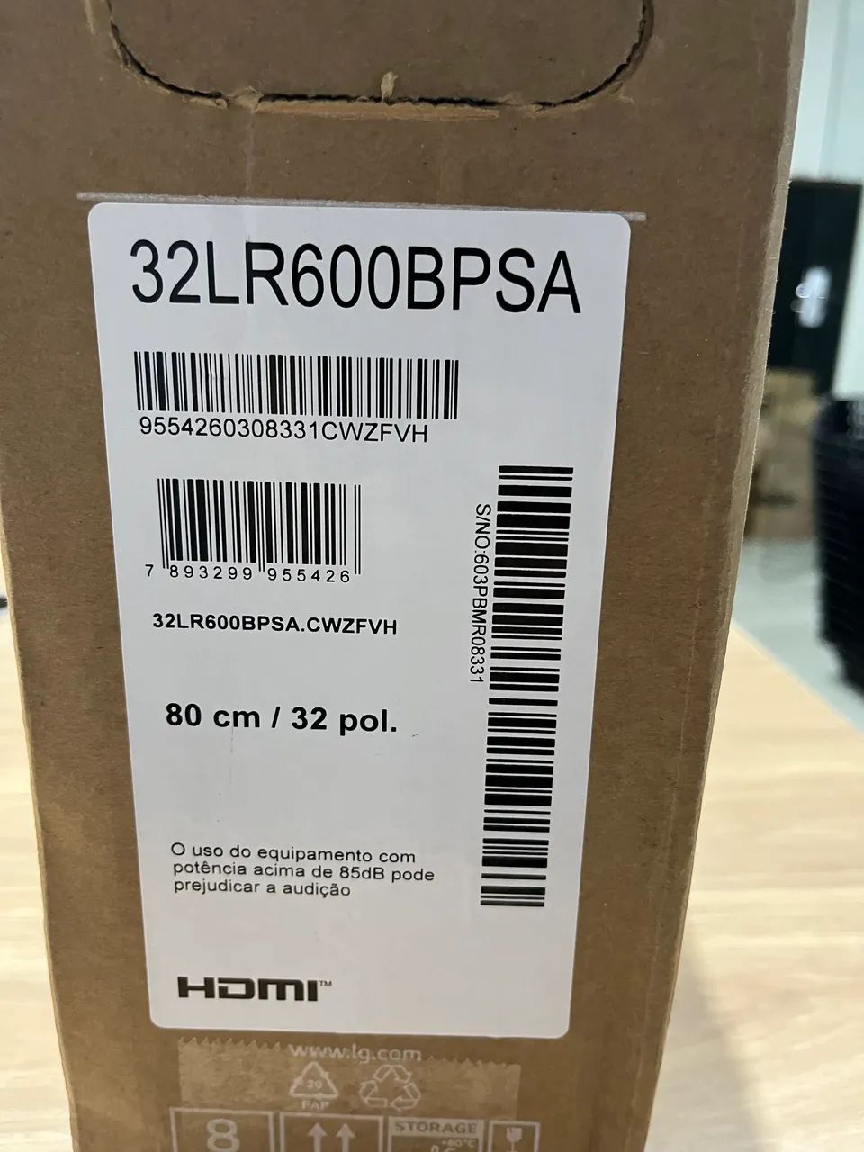 Tv lg 32polegadas tela tricanda - Foto 4