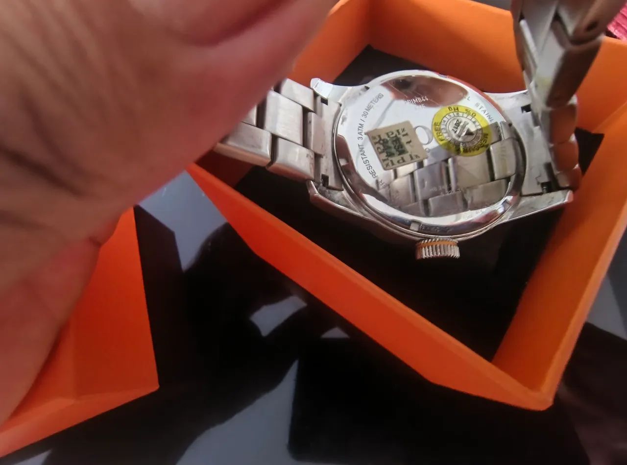 Relógio Hugo BOSS Orange masculino pulseira aço 46mm - Foto 3