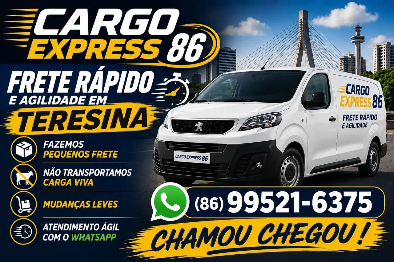 Frete rápido em Teresina 