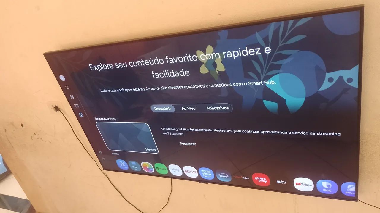 Tv smart Samsung 55 4K ultra HD - Foto 3