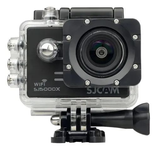 CÂMERA SJ5000X ELITE 4K SJCAM, COM MICROFONE EXTERNO