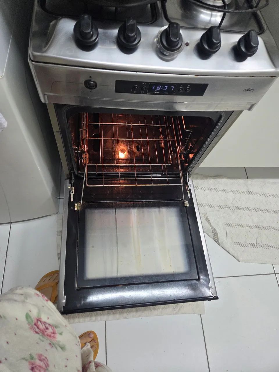 Fogão xom grill e time - Foto 5