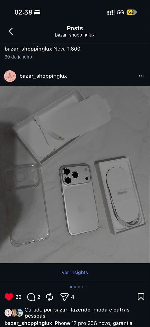iPhone 17 pro 256G - Foto 3
