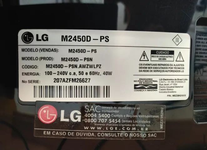 TV + MONITOR LG 24 POLEGADAS - Foto 4