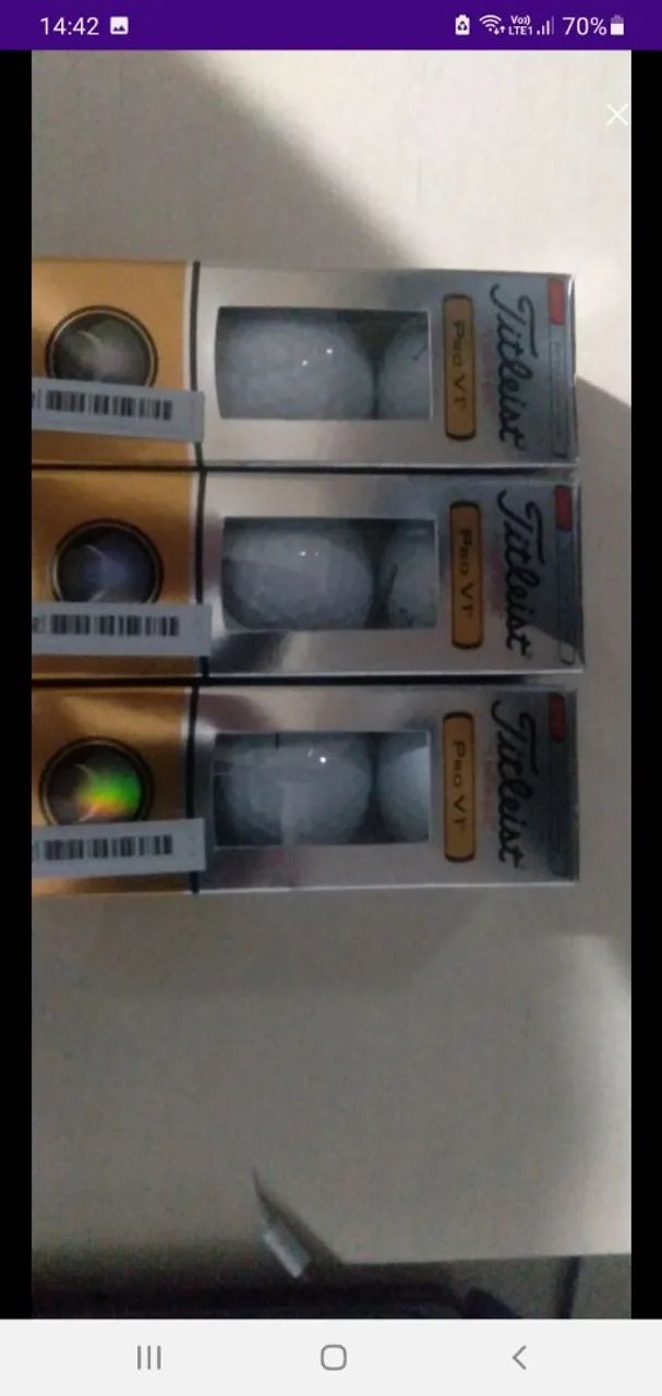 Bolas de golfe novas - Foto 3