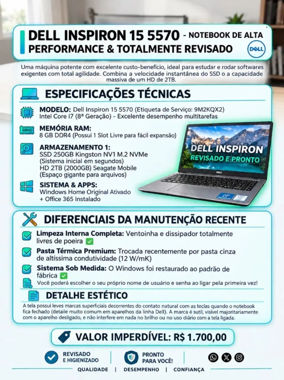 Notbook dell - Foto 2