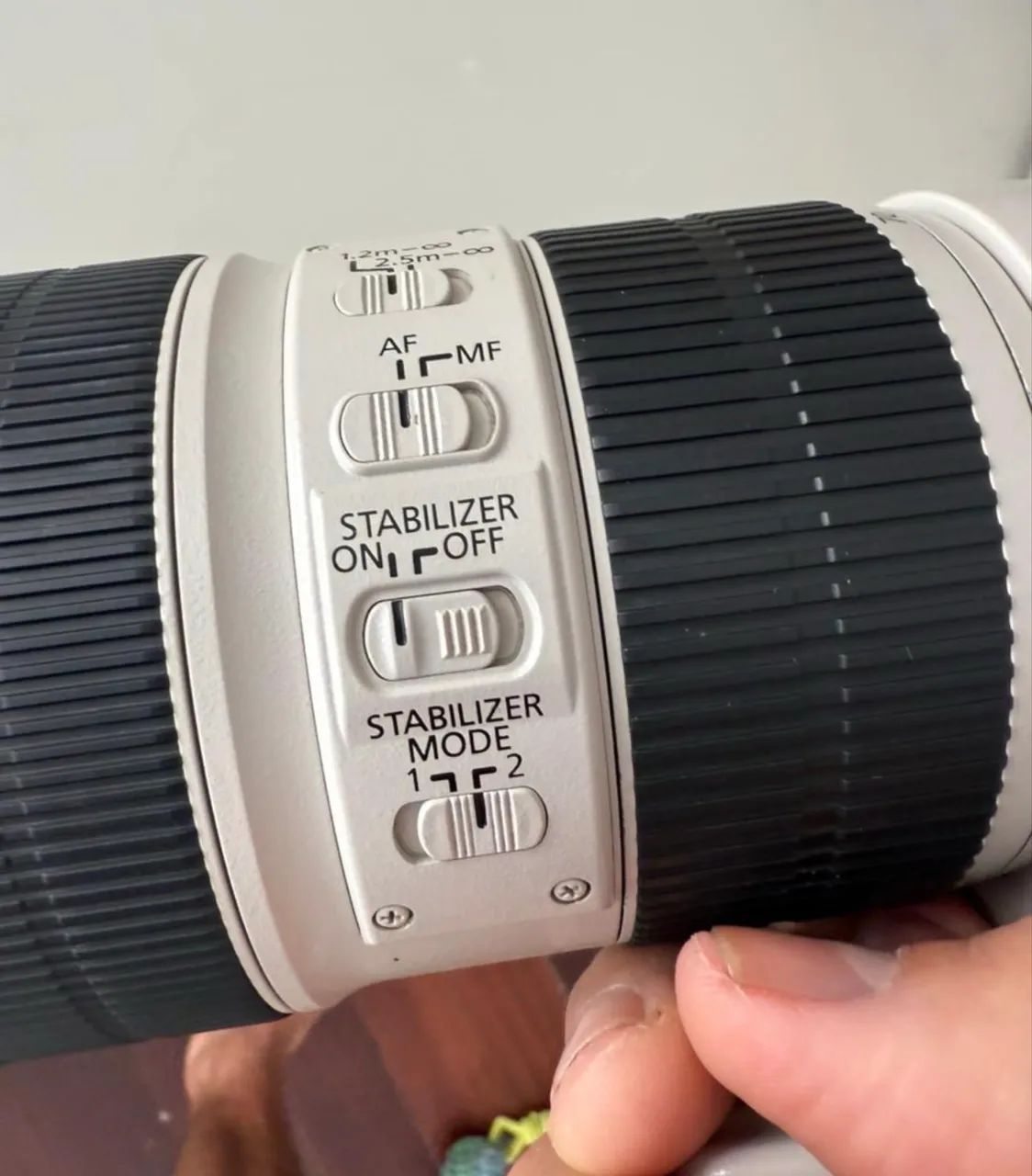 Lente Canon 70/200 L IS II USM funcionando perfeitamente - Foto 4