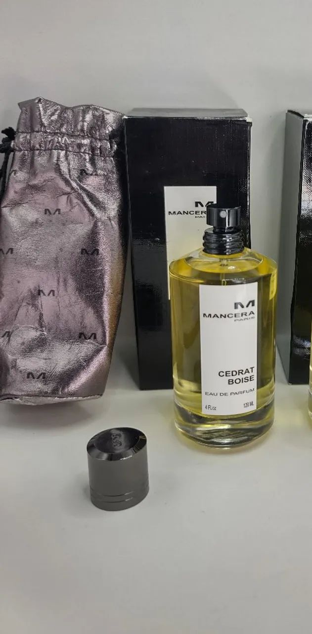 Perfume mancera Cedrad Boise tampa rosqueável 