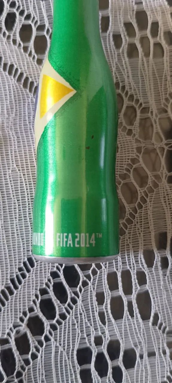 miniatura garrafa coca cola copa Brasil 2014 - Foto 3