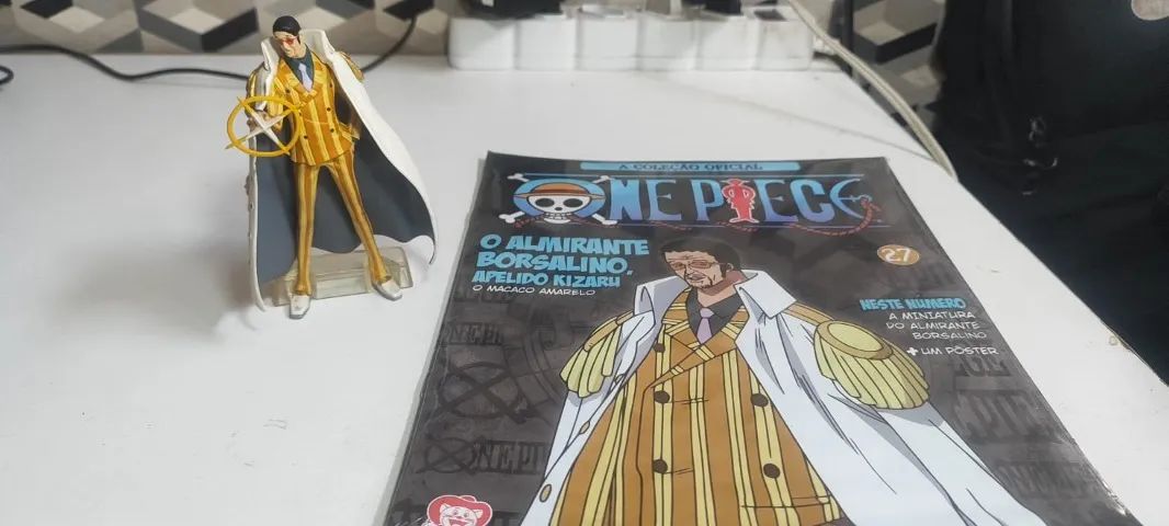 Miniatura One Piece Salvat Kizaru Nº27 + Revista - Foto 4