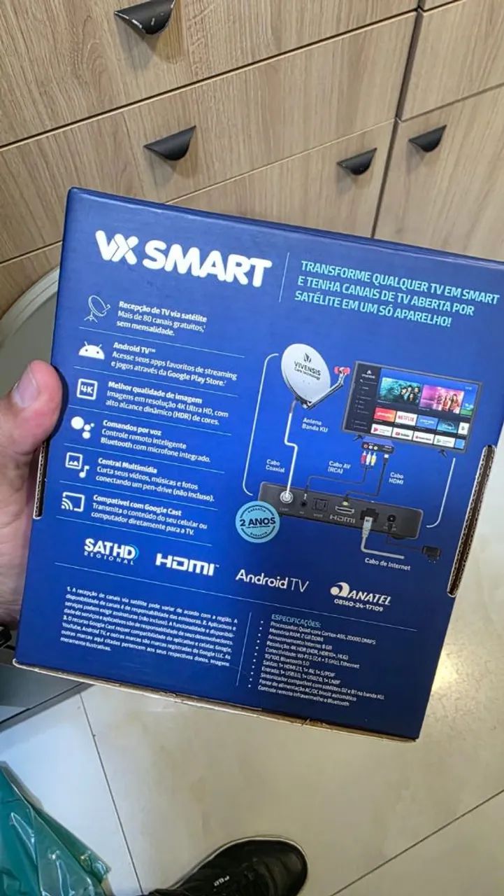 Kit Antena + Receptor Android TV - Foto 4