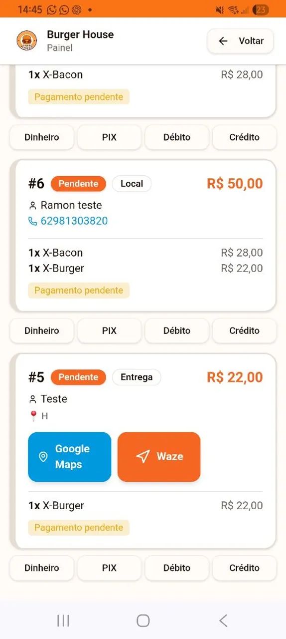 Site, app de garçom, gerenciamento de etregas e pedidos site completo - Foto 3