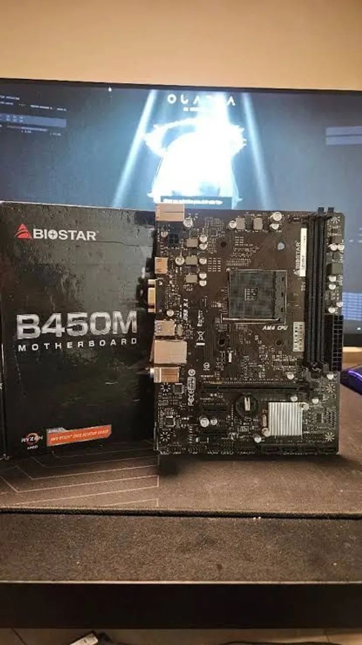 Placa mãe e Ryzen 3 2200g - Foto 2
