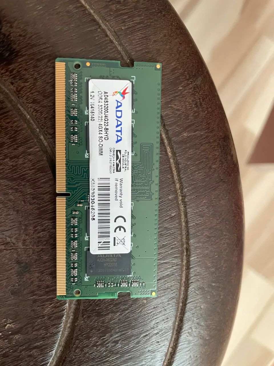 Memória DDR4 4g