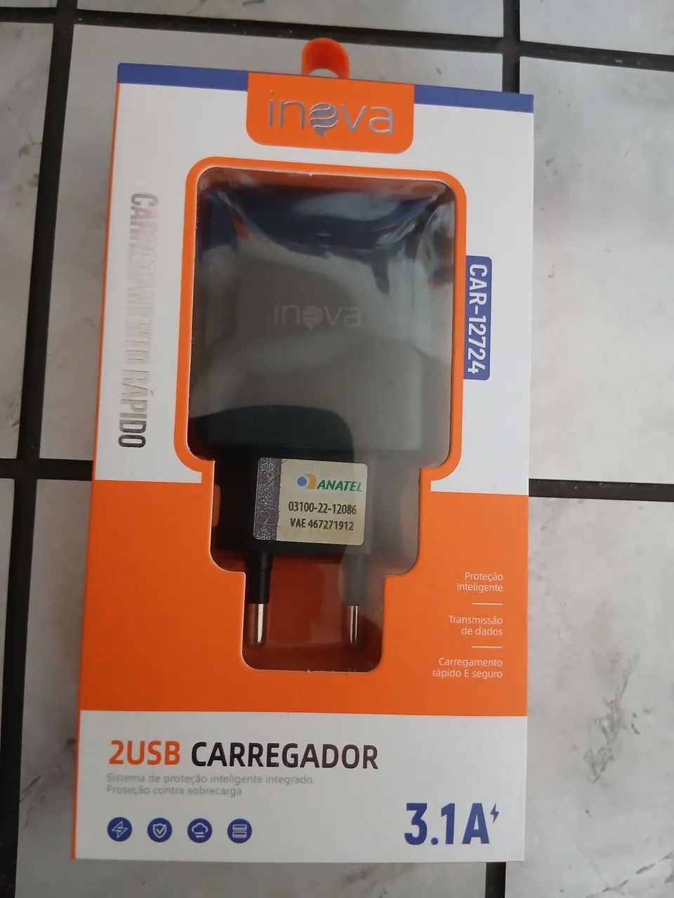 Fonte de carregamento celular Inova  - Foto 2