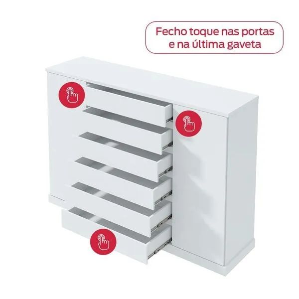 Cômoda Vedra Decorativa para Quarto - Foto 2