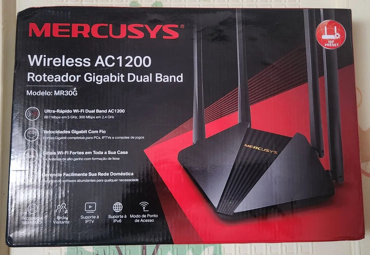 Roteador Mercusys MR30G Dual band