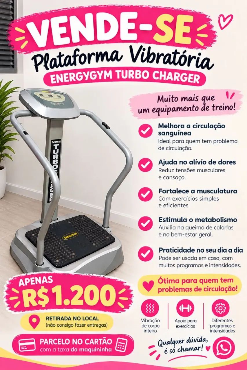 Plataforma vibratória 