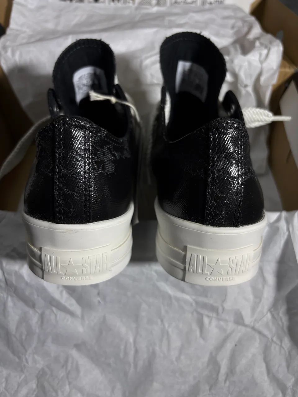 Converse chuck taylor throwback waxed denim - Foto 3