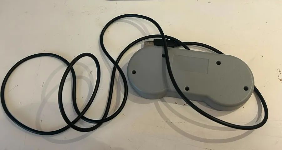 Controle de Super Nintendo USB usado - Foto 4