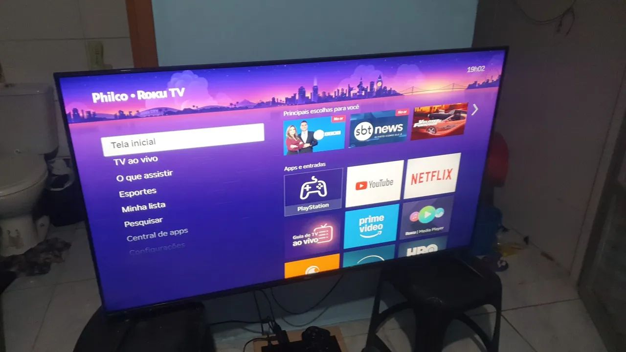 TV 50" 4k HDR Philco Smart