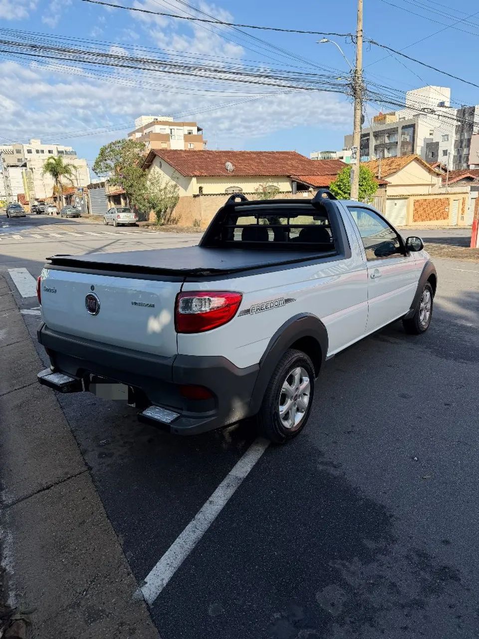 Fiat Strada Freedom 1.4 Flex 8V CS 2020 - Foto 5