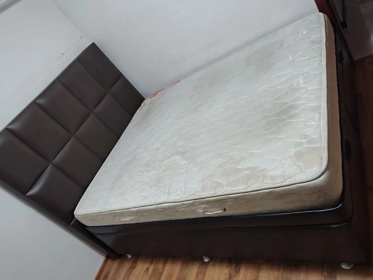 Cama box com colchão queen - Foto 3
