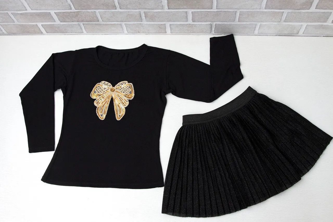 Kit de Saia e blusinha infantil - Foto 2