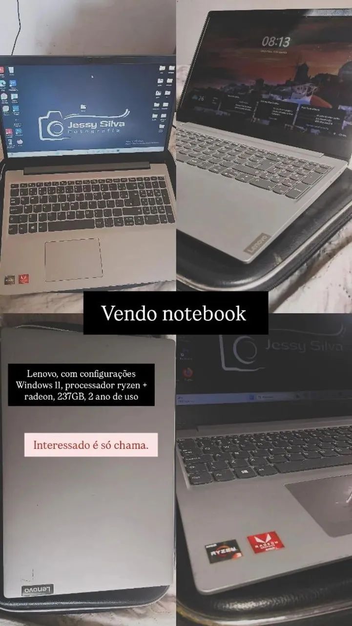 Vendo notebook 