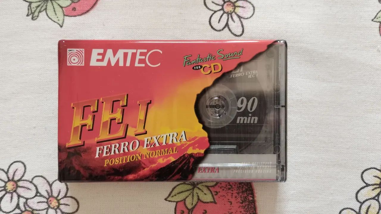 Fita cassete Emtec Fe-i 90