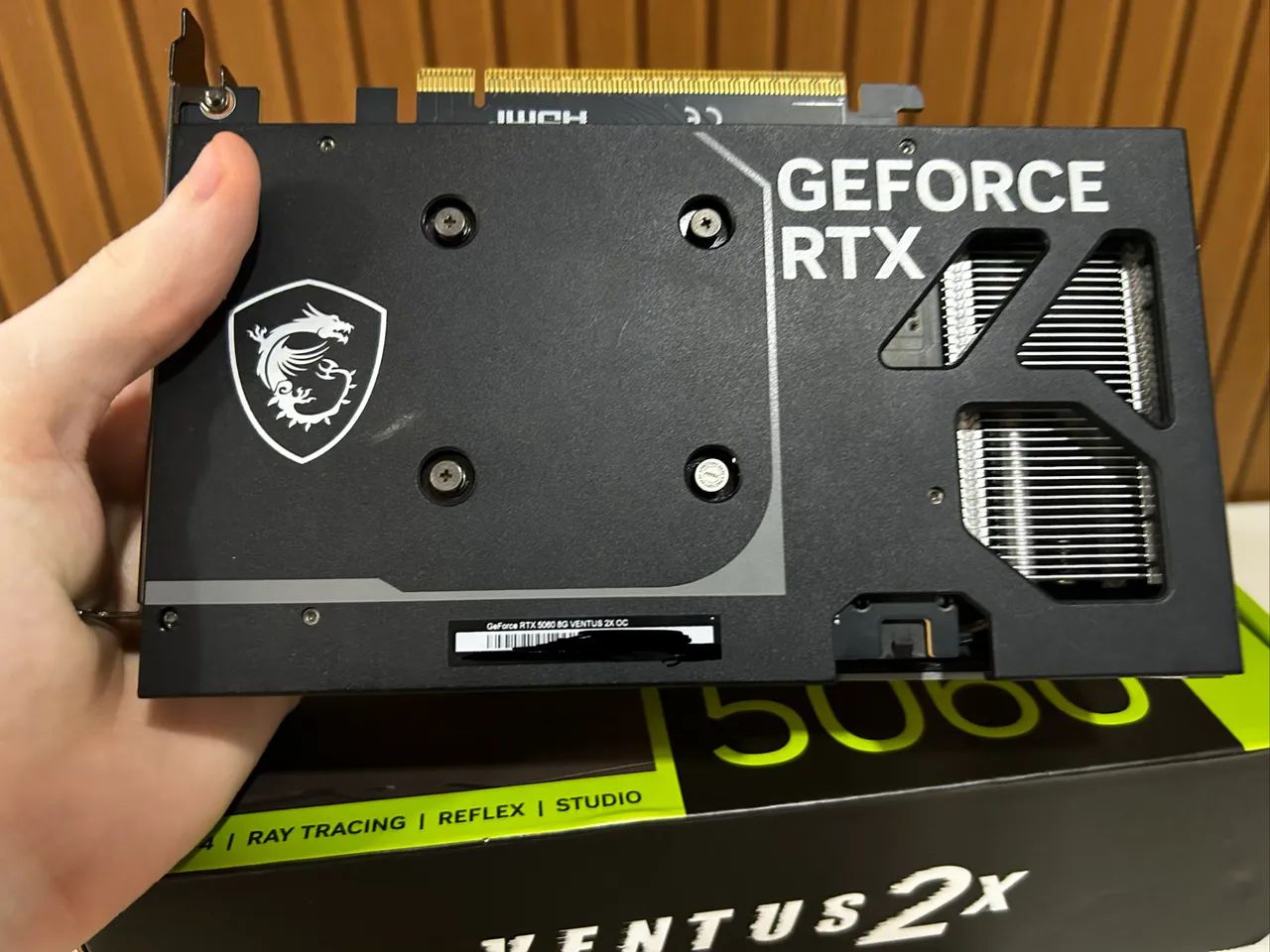 ( PARCELADO ) RTX 5060 MSI VENTUS 2X OC  - Foto 3