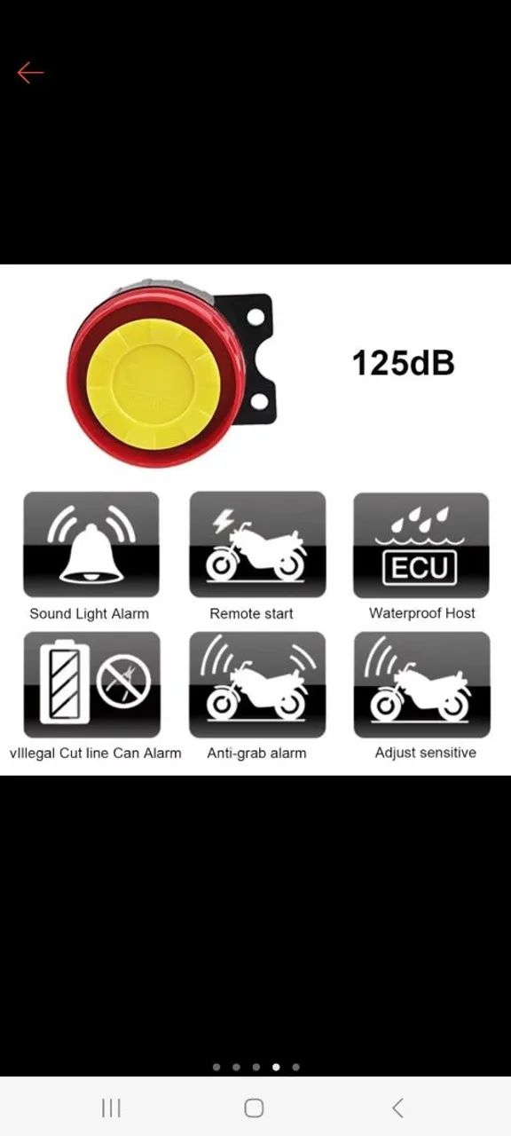 Alarme de moto