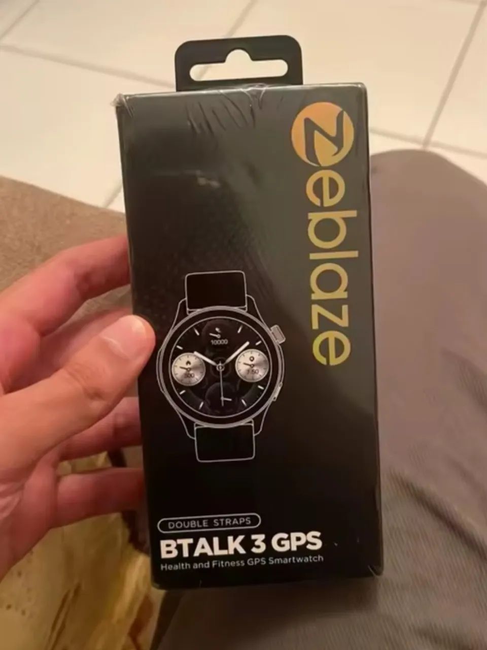 Smartwatch Zeblaze BTalk 3 com GPS + Brinde Exclusivo
