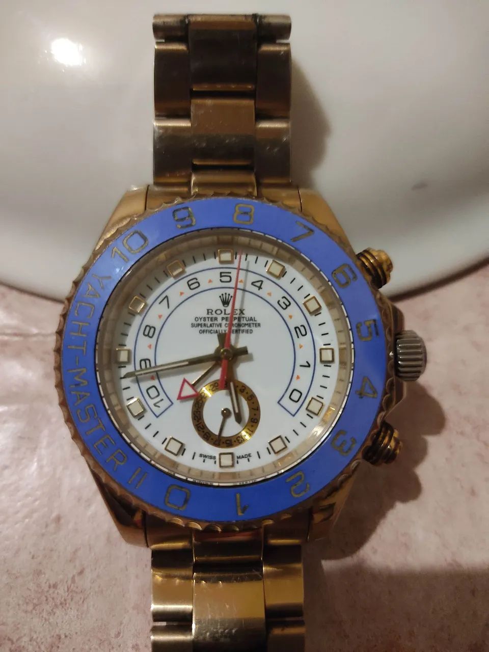 Rolex yacht Master 2 Automatico com coroa de porcelana  - Foto 2