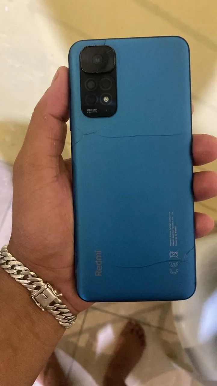 Boa noite Xiomi redmi note 11s 128 gigas so colocar chip e usar - Foto 4