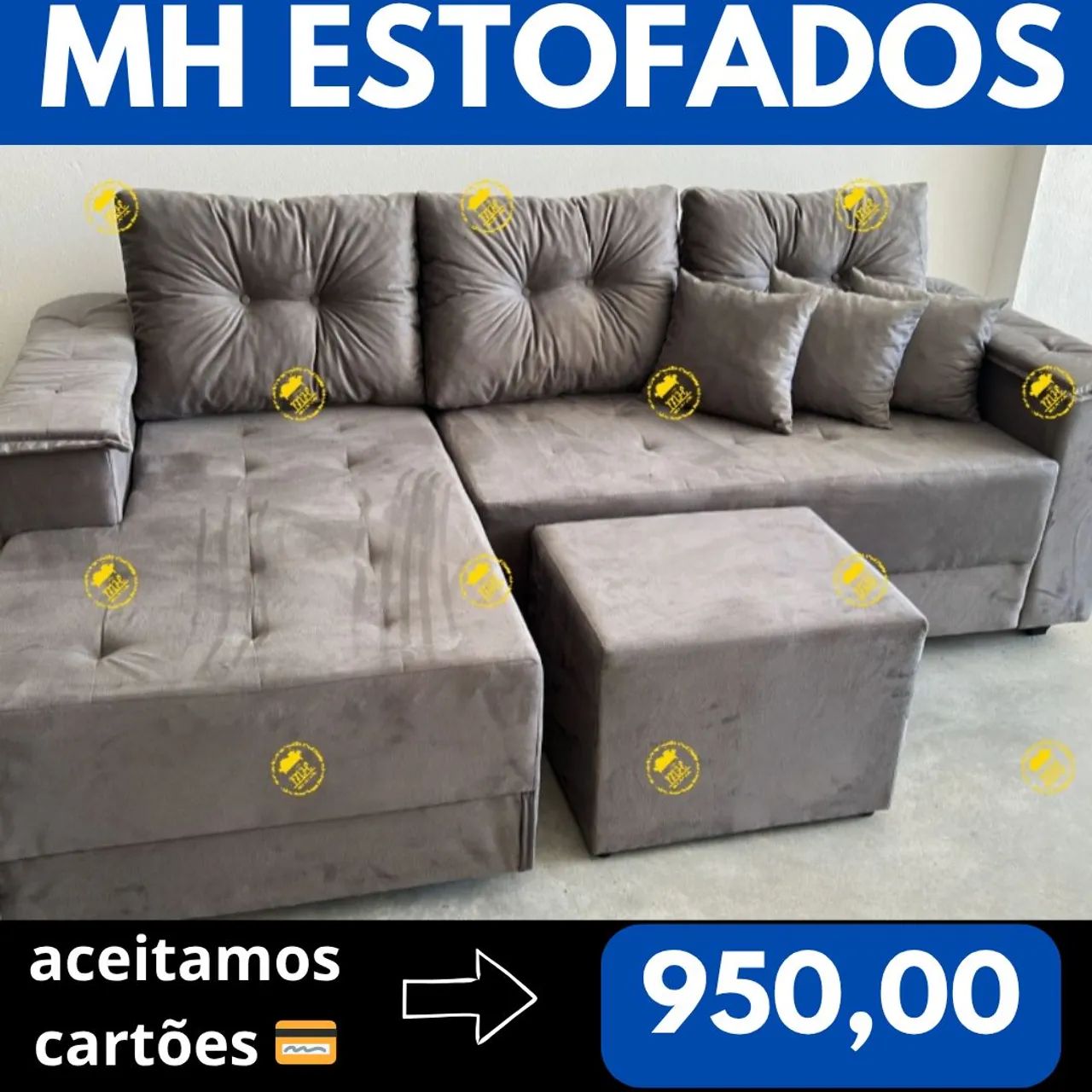 SOFÁS DIRETAMENTE DA FÁBRICA APARTI DE 300,00 - Foto 3