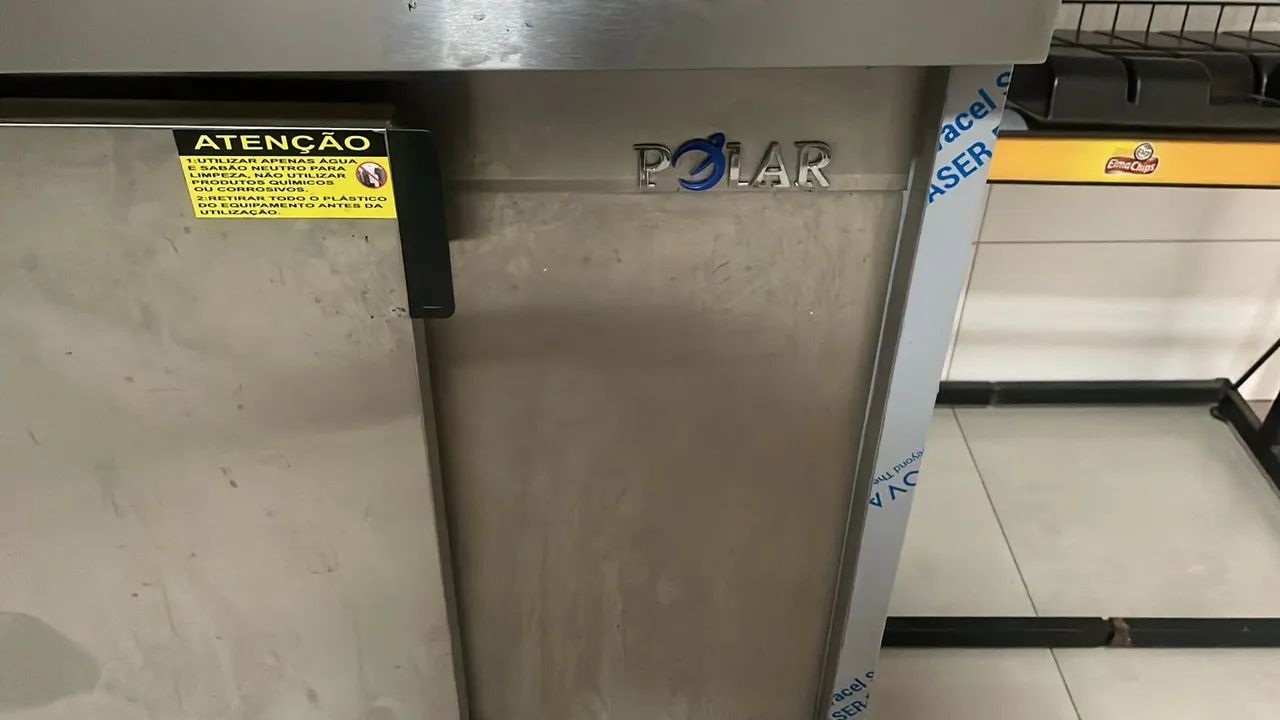 Balcão de serviço refrigerado com condimentador inox(POLAR) - Foto 5