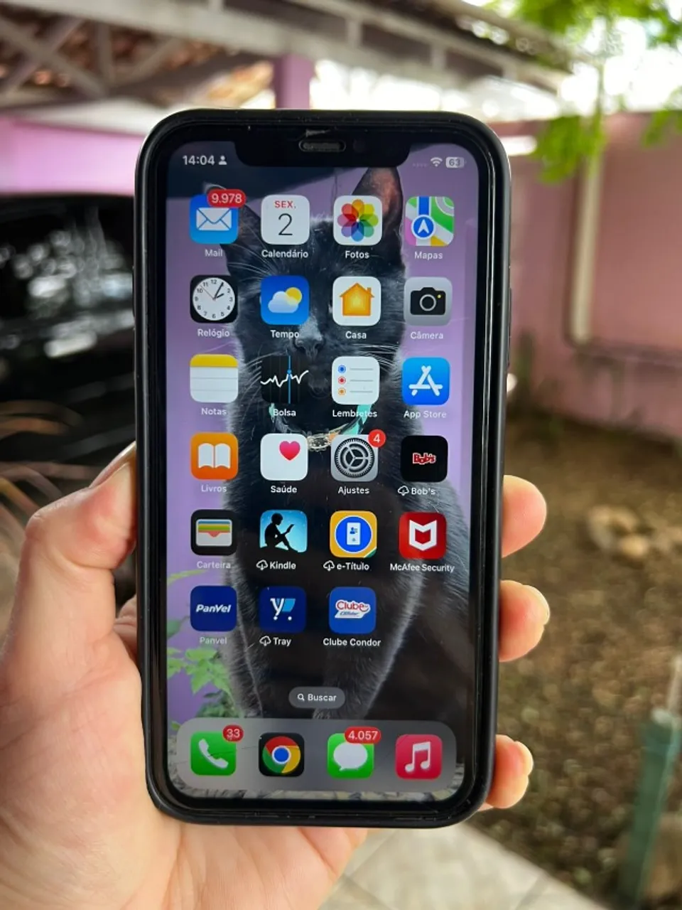 iPhone 11 128GB Preto - Face ID OK | Revisado | Testado